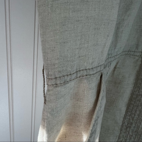 Caslon Pure Linen Shirt Dress Medium - Picture 4 of 12